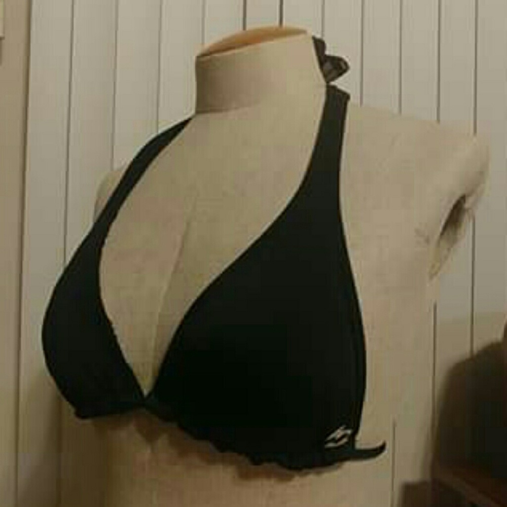 Printed Billabong Halter Style Bikini Top